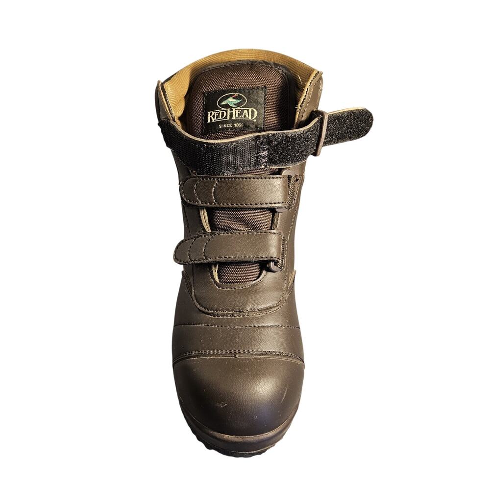 Redhead Classic II Wading/Fishing Rubber Adjustable Closure Boots Sz 10